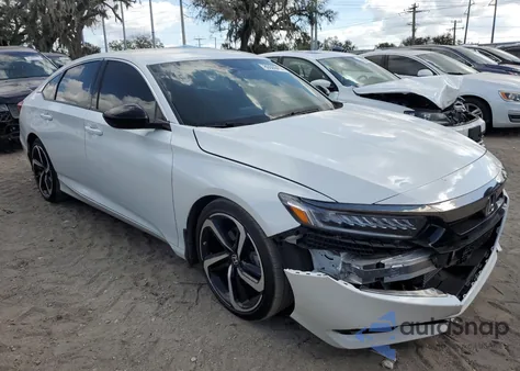 2022 Honda Accord Sport из США, поврежденный, VIN 1HGCV1F31NA085214